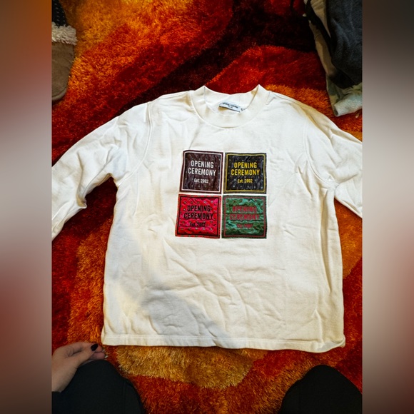 Opening Ceremony patchwork sweater - Picture 2 of 5